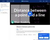 Distance between a point and a line