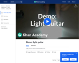 Demo: light guitar