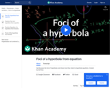 Foci of a Hyperbola