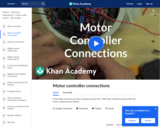 Motor controller connections