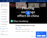 Floating Exchange Effect on China