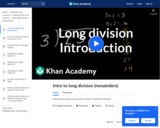 Introduction to long division