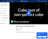 Cube root of a non-perfect cube