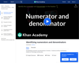 Numerator and Denominator of a Fraction