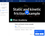 Static and Kinetic Friction Example