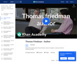 Thomas Friedman - Author