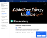 Gibbs Free Energy Example