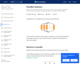 Parallel resistors