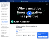 Why a Negative Times a Negative is a Positive