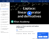 Laplace as linear operator and Laplace of derivatives