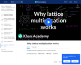 Why Lattice Multiplication Works