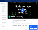 Node voltage method (step 5)