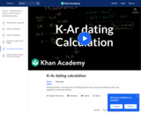 K-Ar Dating Calculation