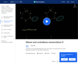 alkane and cycloalkane nomenclature II