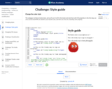 Challenge: Style guide