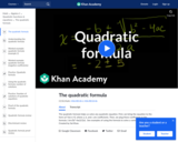 How to use the Quadratic Formula