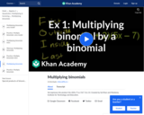 FOIL for multiplying binomials