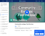 Community Ecology: Feel the Love