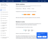 Series resistors (Article)