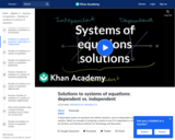 Independent and Dependent Systems