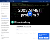2003 AIME II Problem 9