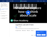 Vi and Sal Explore How We Think About Scale