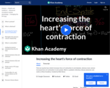 Increasing the Heart's Force of Contraction