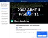 2003 AIME II Problem 11