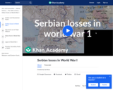 Serbian losses in World War I