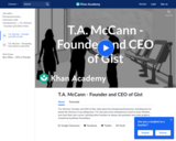 T.A. McCann - Founder and CEO of Gist