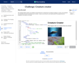 Challenge: Creature creator