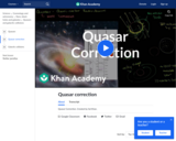 Quasar Correction