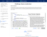 Challenge: Query modernizer