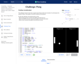 Challenge: Pong