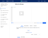 Intro to Arrays
