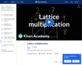 Lattice Multiplication