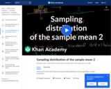 Sampling Distribution of the Sample Mean 2