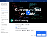 Currency Effect on Trade