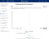 Challenge: Book list database