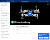 Equivalent fractions