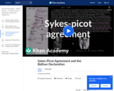 Sykes-Picot Agreement and the Balfour Declaration