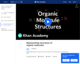 Representing Structures of Organic Molecules