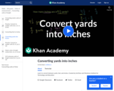 Converting Yards into Inches