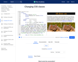 Changing CSS classes