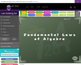 Wisc-Online Fundamental Laws of Algebra