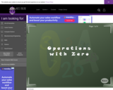 Wisc-Online Operations with Zero