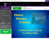 Wisc-Online Dietary Manager Training: Cooling Foods Using an Ice Water Bath