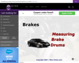 Wisc-Online Brakes: Measuring Brake Drums