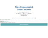 Time-Compensated Solar Compass