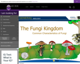 Wisc-Online The Fungi Kingdom: Common Characteristics of Fungi